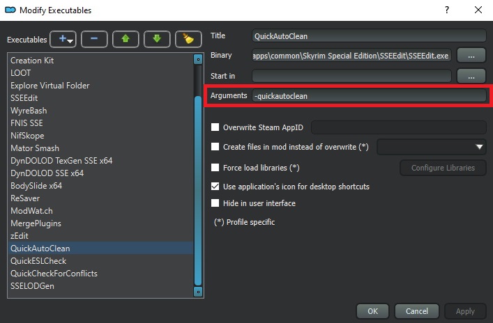 how to clean mods in skyrim se sseedit