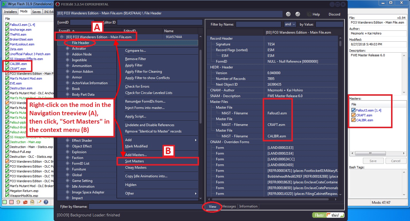 how to use tes5edit to clean saves