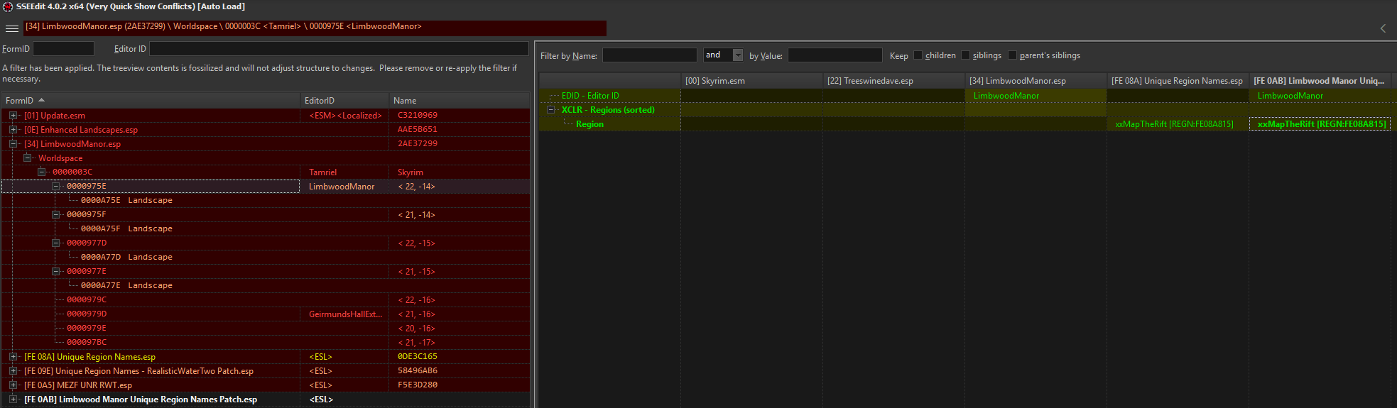 how to use tes5edit to detect conflicts